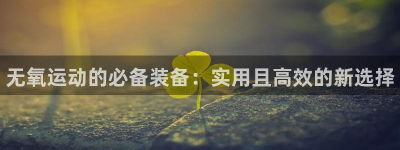 熊猫体育娱乐代理怎么样：无氧运动的必备装备：实用且高效的新选